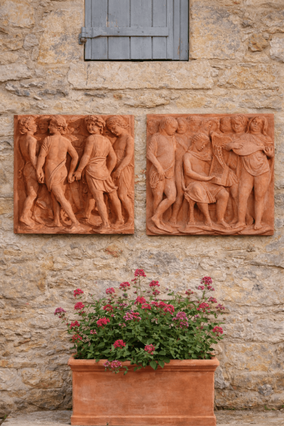 Impruneta Terracotta Relief Luca della Robbia Teil 4